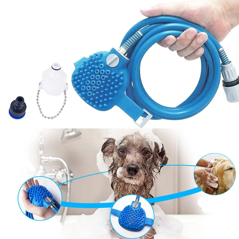 Pet инструмент для купания удобный массажер инструмент для душа Чистка стирка опрыскиватели для ванны щетка для собак товары для животных