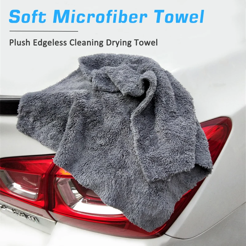 microfiber towel car interior dry cleaning kitchen towels car wash supplies home appliance auto detailing rag products tools free global shipping