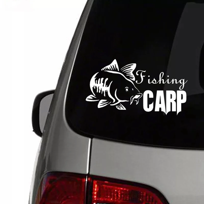 CK20017# наклейки на авто Fishing Carp водонепроницаемые машину наклейка для автонаклейка