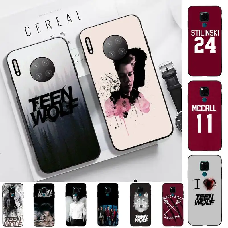 

FHNBLJ Teen Wolf Phone Case for Huawei Mate 20 10 9 40 30 lite pro X Nova 2 3i 7se