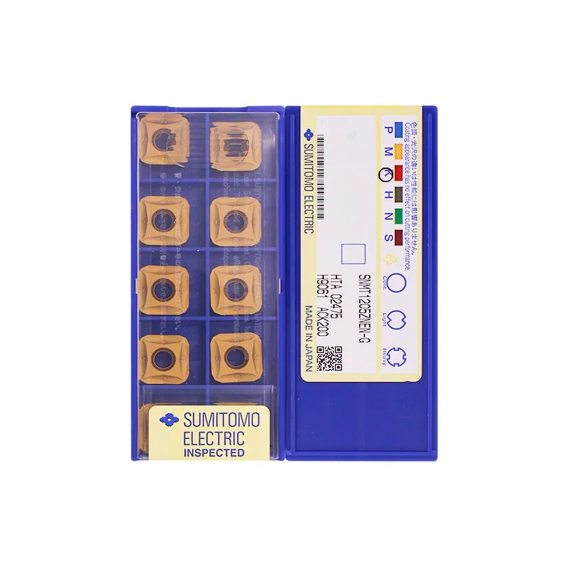 

Original SUMITOMO CNC Inserts Carbide SNMT1205ZNEN DNX DNH For Blade Processing