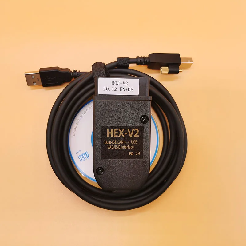 2021 Новинка VCDS HEX V2 VAG COM 20 4 20.4.2 для VW AUDI Skoda Seat английский + 20.4.1 румынский Atmega