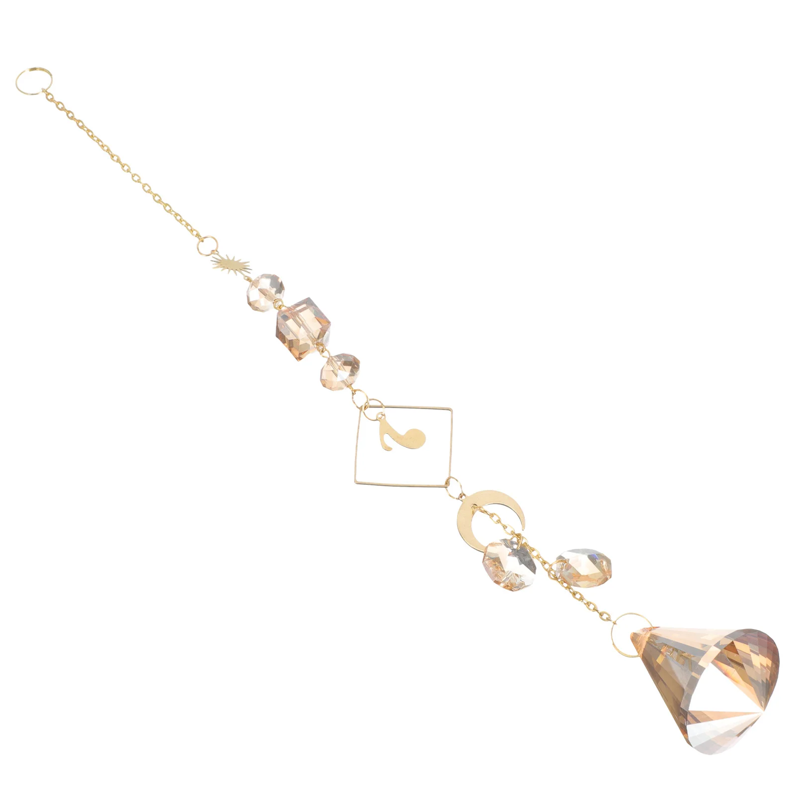 

1pc Wedding Metal Hanging Ornament Party Crystal Decoration Hanging Pendant