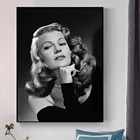 Рита Хейворт Холст плакат и печать HD печать сексуальная леди картина с танцами модульная Настенная картина гостиная украшение для дома