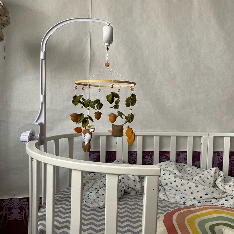 Держатель кронштейна для детской кроватки Музыкальная шкатулка с батарейным