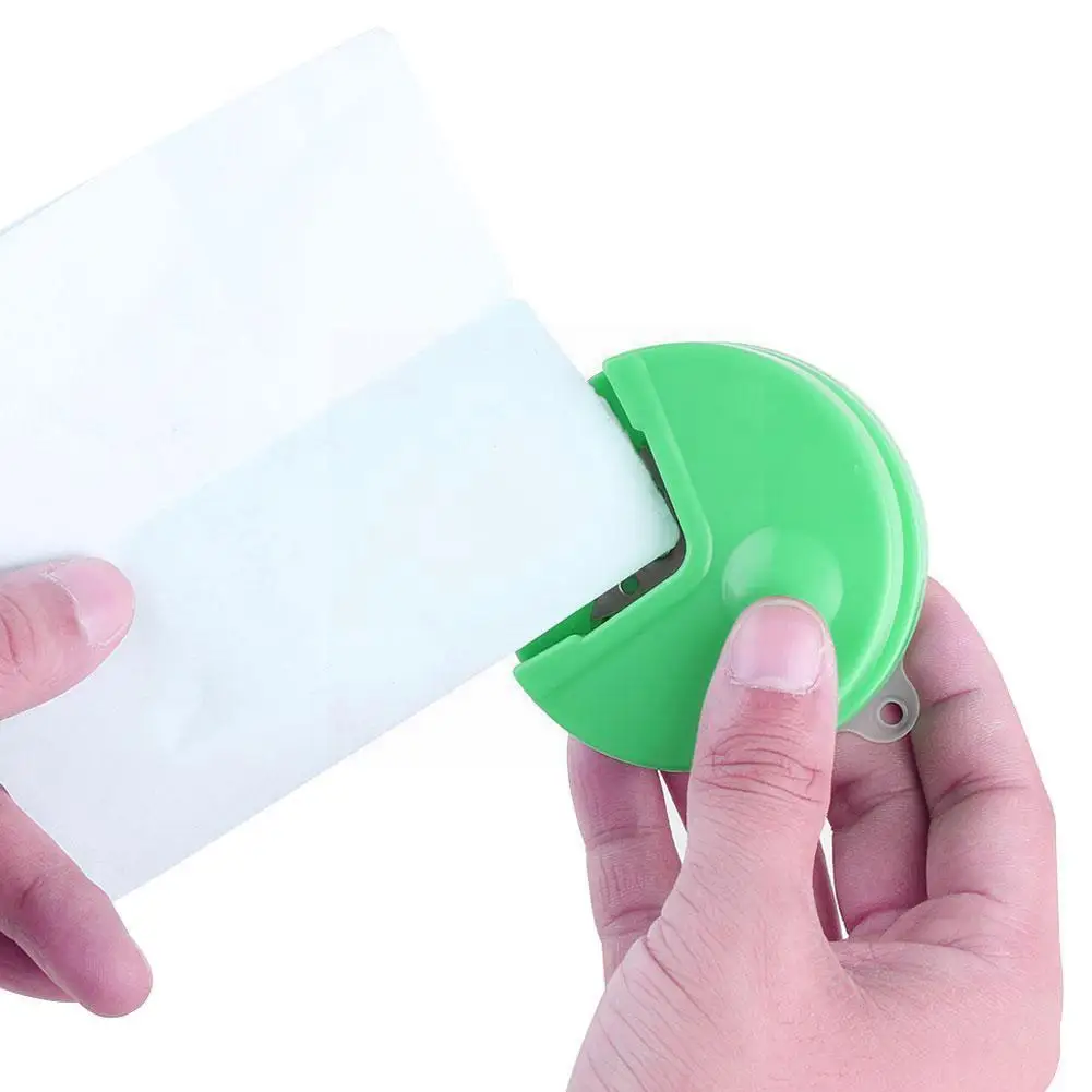 

1pc Portable Corner Rounder Punch Round Corner Lightweigh Trimmer Cutter 4mm For Card Photo Stamps R4 Mini Fillet Machine L7t3