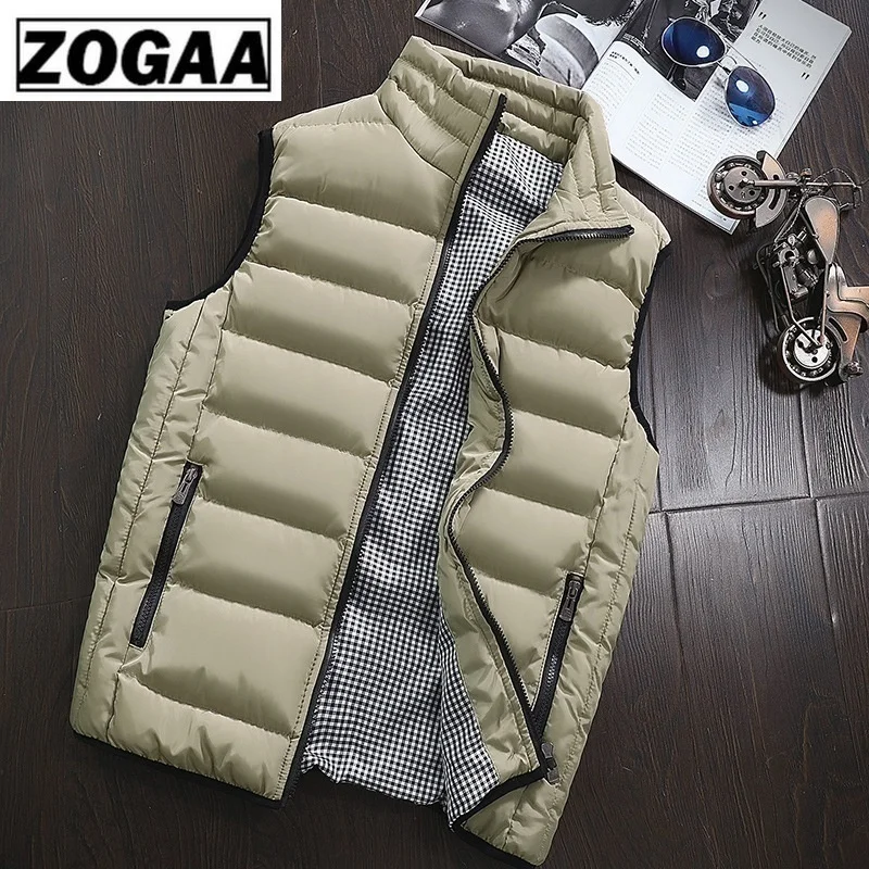 ZOGAA корейская мода мужская одежда жилет мужской новый стильный 2019 весна осень