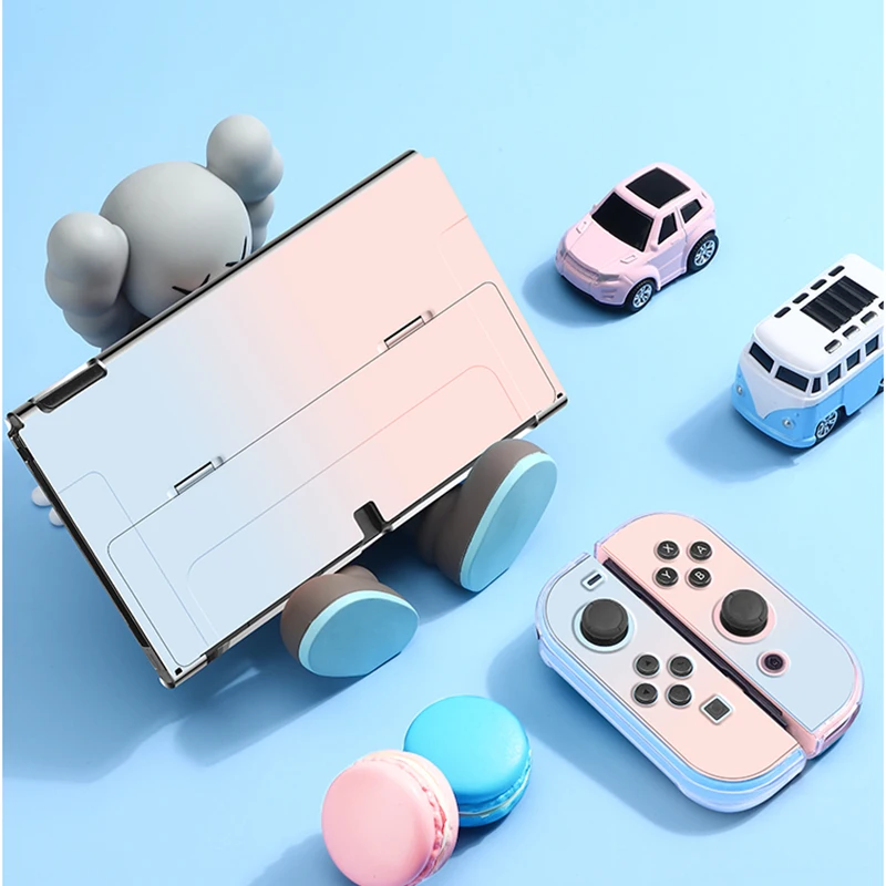 Новинка защитный чехол для Nintendo Switch OLED жесткий корпус ПК белая док-станция |