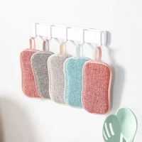 double sided kitchen cleaning sponge scrubber sponges for dishwashing bathroom accessorie
