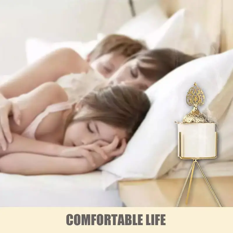 Курильница для благовоний в арабском стиле с полкой подставка ИД покрытием