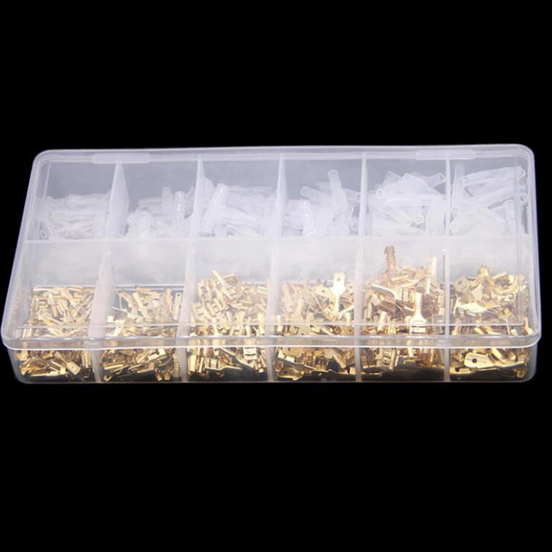 450 шт. обжимные коннекторы для автомобильных колонок 2 8/4 8/6 3 мм | Обустройство дома