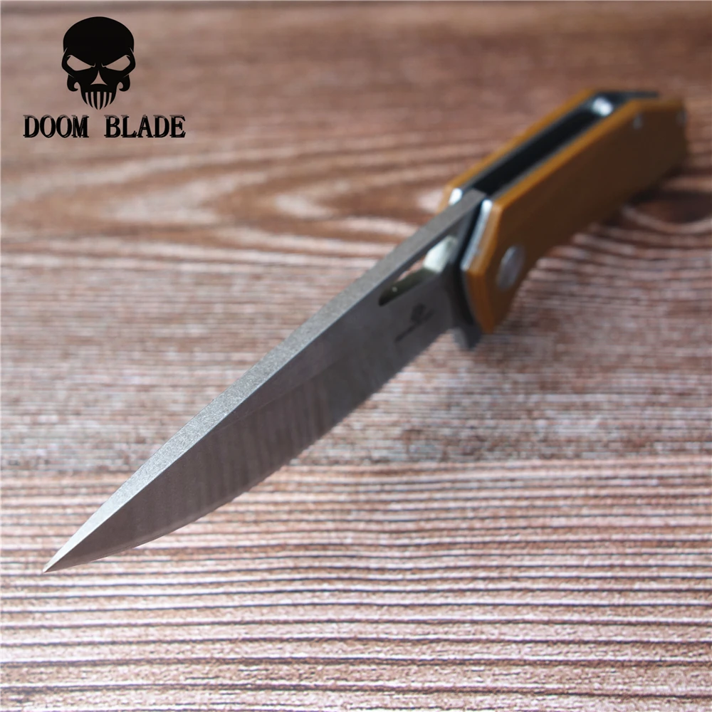 Нож d2 высокой твердости острый карманный нож для выживания инструмент резки на