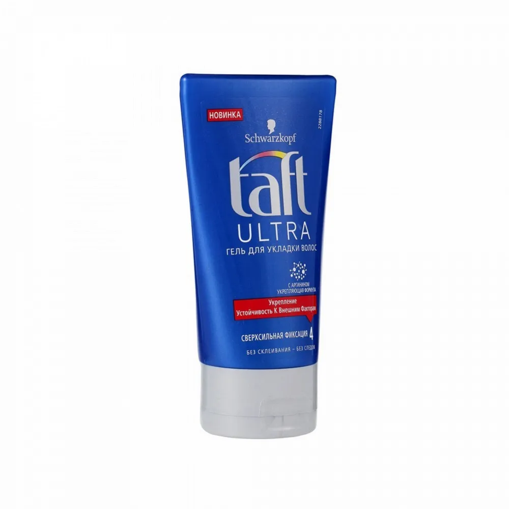 Гель для укладки волос Taft Ultra Сверхсильная фиксация (4) 150мл | Красота и здоровье