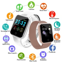 hot sell man women multi sport mode smart watch bluetooth pedometer heart rate blood pressure monitor wristband smartwatch 2020