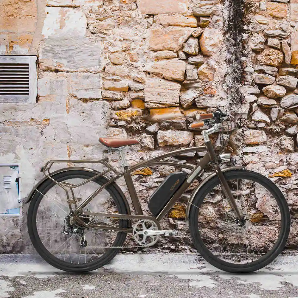 26 литиевая батарея электрического велосипеда с переменной скоростью ретро