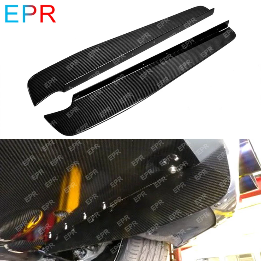 Задний диффузор для Nissan GTR R35 комплект из углеродного волокна глянцевая