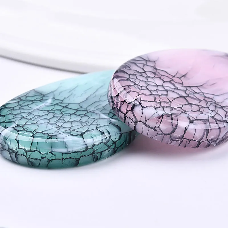 Акриловые аксессуары для ювелирных изделий в форме трещин Сделай Сам