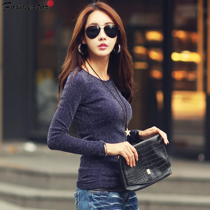 Осенне-зимняя женская футболка 2020 модная однотонная Водолазка с длинным рукавом