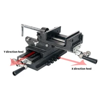 multifunctional oblique pliers bench drill high quality dual purpose mobile vise clamp drilling and milling machine work