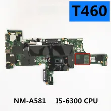 FOR LENOVO Thinkpad T460 Laptop Motherboard  BT462 NM-A581  Core I5-6300U Mainboard  Getestet 100%