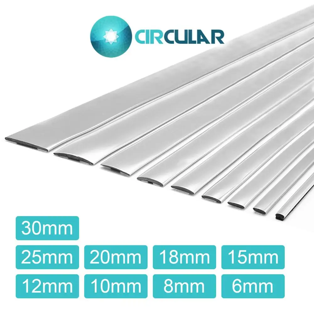 Серебряная декоративная наклейка для автомобиля 4 мм x 13 м автомобильный хромовый