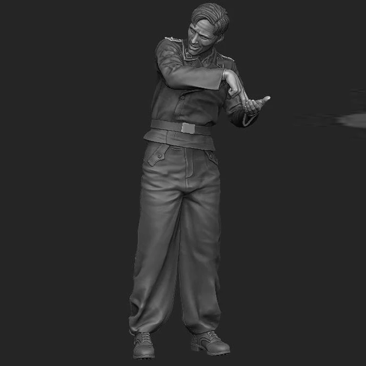 1/35 танковый солдат шутка смоляная модель солдата GK военная тема Второй мировой