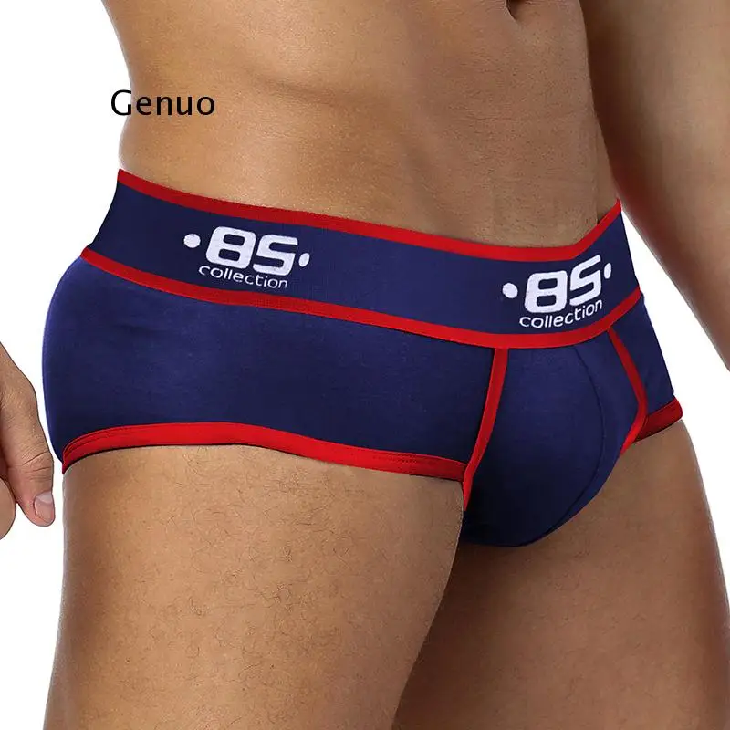 

Sexy Mens Underwear Briefs Cuecas Sexy Patchwork Gay Underwear Slips Male Panties