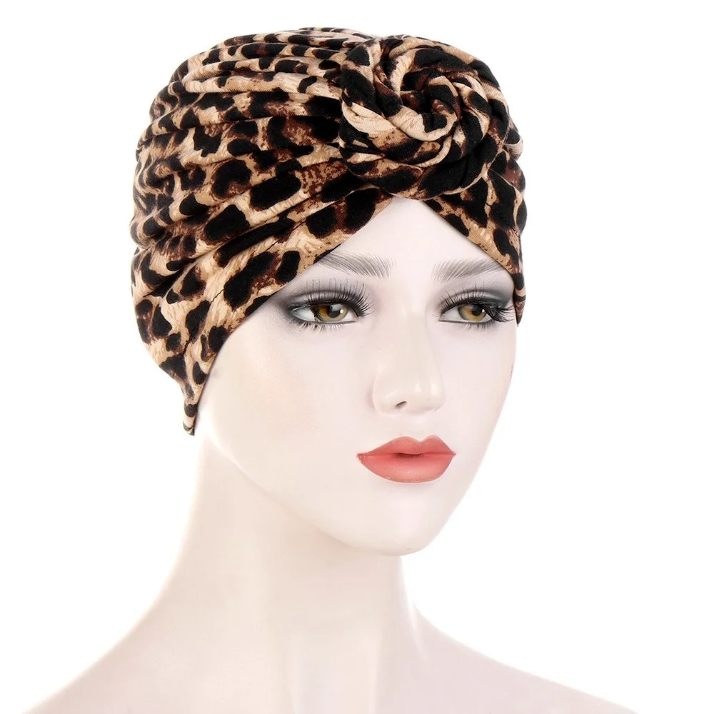 Головной платок женский Helisopus с узором улиток спирального мультиколора, модная мусульманская бонна, готовая к ношению, для дам, которые носят химические шапки.