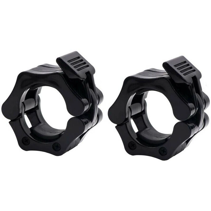 

2Pcs Dumbbell Barbell Collar Clips Clamp Gym Weight Lifting Fitness Training New