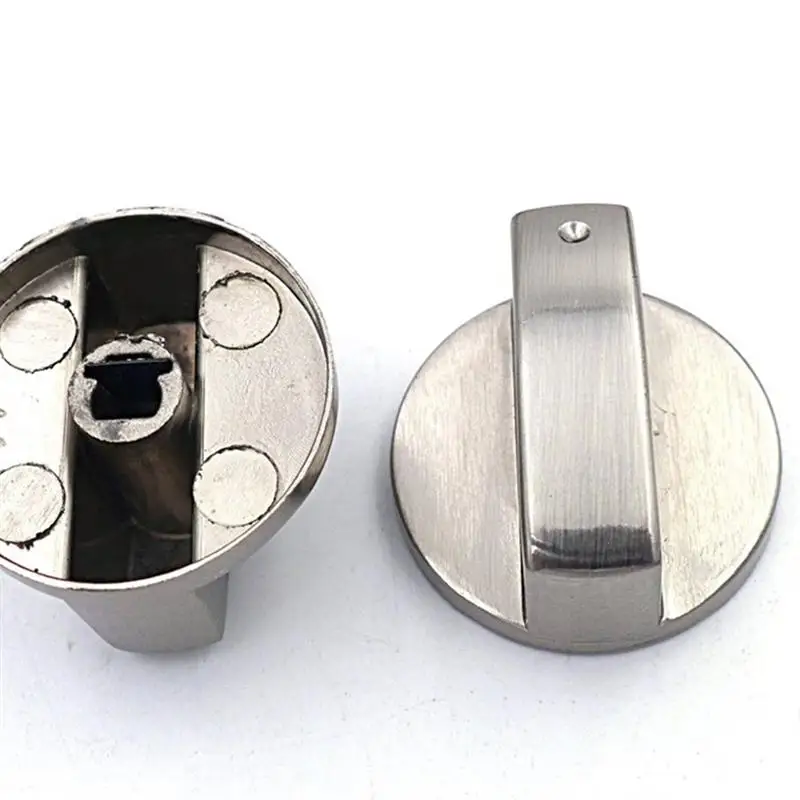 4pcs Practical Stove Ignition Switch Button Gas Knob Metal On-Off | Дом и сад