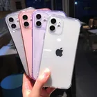 Прозрачный чехол Ottwn карамельных цветов для телефона iPhone 11 Pro 12 Pro Max 12 Mini X XR XS Max 7 8 Plus SE 2020, мягкая задняя крышка из ТПУ