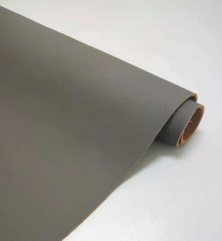 Серый цвет кожаный прикроватный диван мягкая кожаная ткань Воловья кожа | Дом и