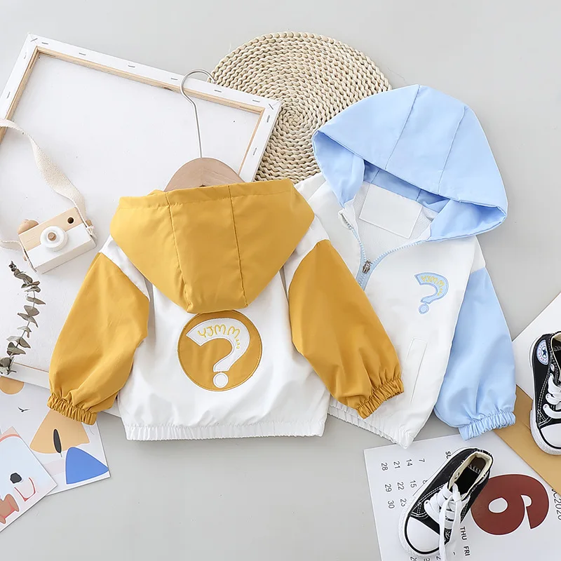 Весенне Осенняя детская хлопковая одежда для маленьких мальчиков и девочек