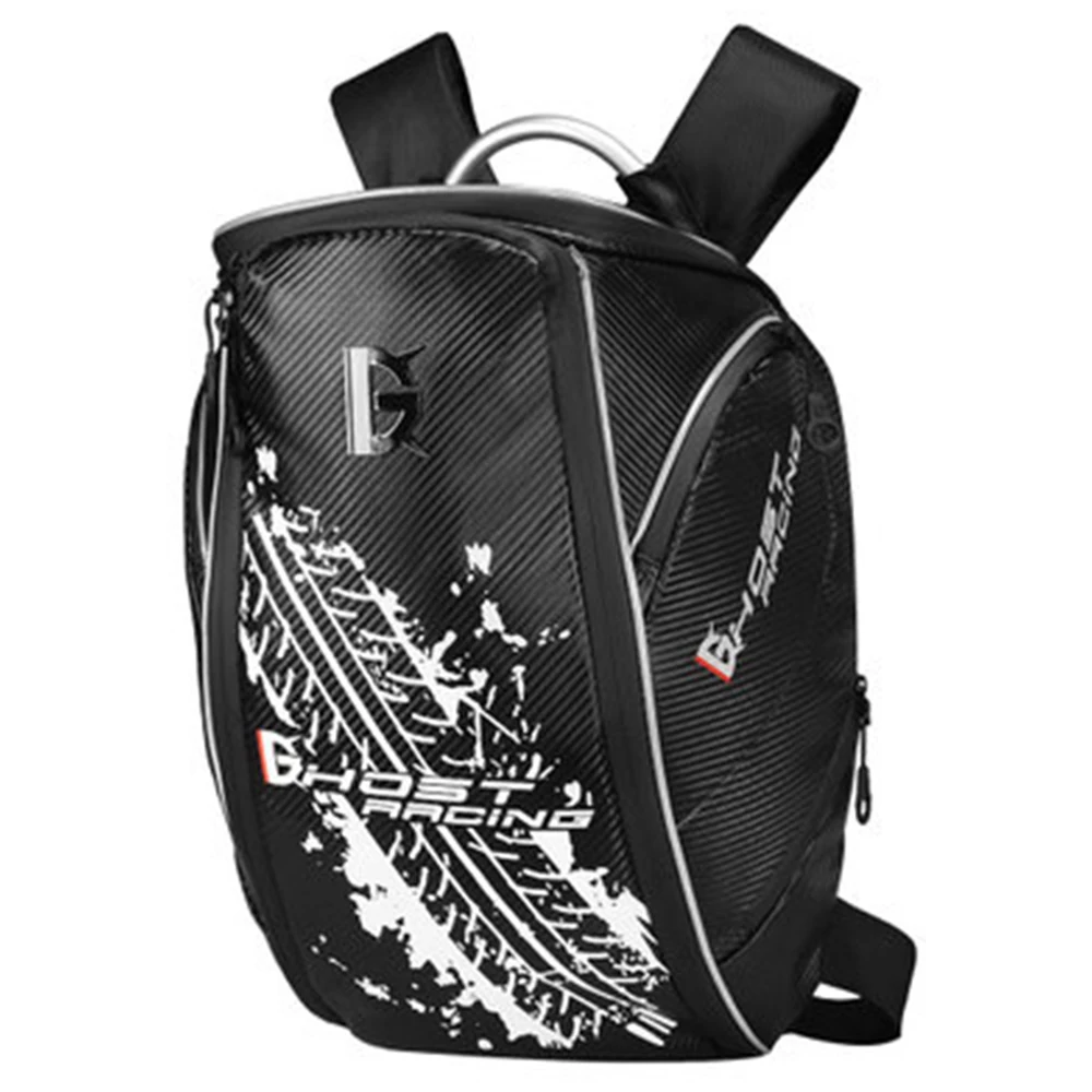 

Motorcycle Bag Tool Bag Backseat Moto Multi-functional Durable Rear Seat Waterproof Motobike Helmet Bag Backpack Travel Bag Men