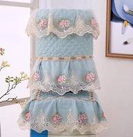 drinking fountain cover two piece high grade lace fabric household living room vertical pure bucket cover cloth