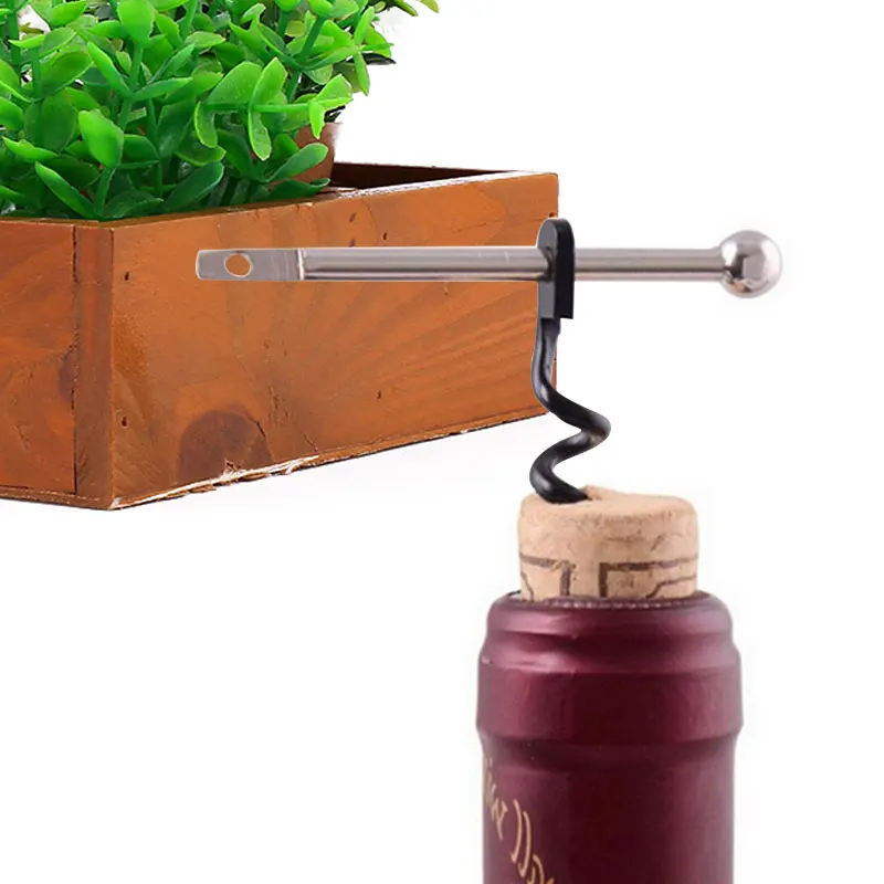 EDC нержавеющая сталь штопор Красное вино открывалка для бутылок аварийный брелок