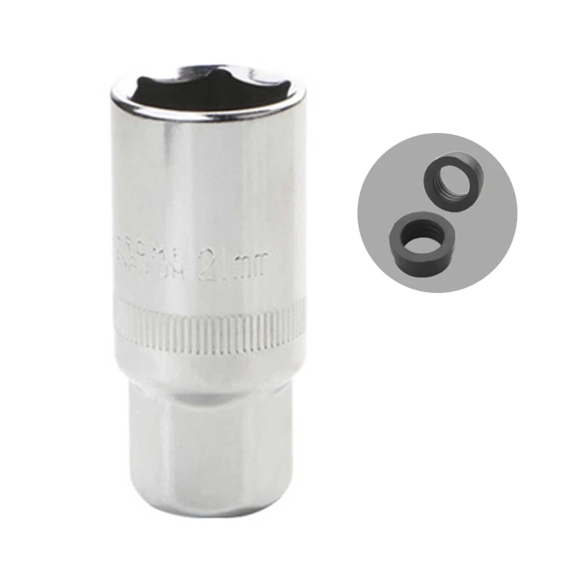 

14mm / 16mm 3/8 inch Magnetic Swivel Drive 6 Point Spark Plug Wobble Socket