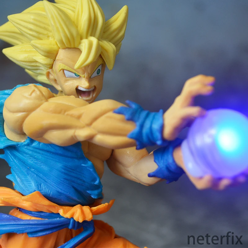 Супер Saiyan 2 Сон Гоку модель Dragon Ball Z Budokai Аниме Коллекция экшн 21 см фигурка ПВХ