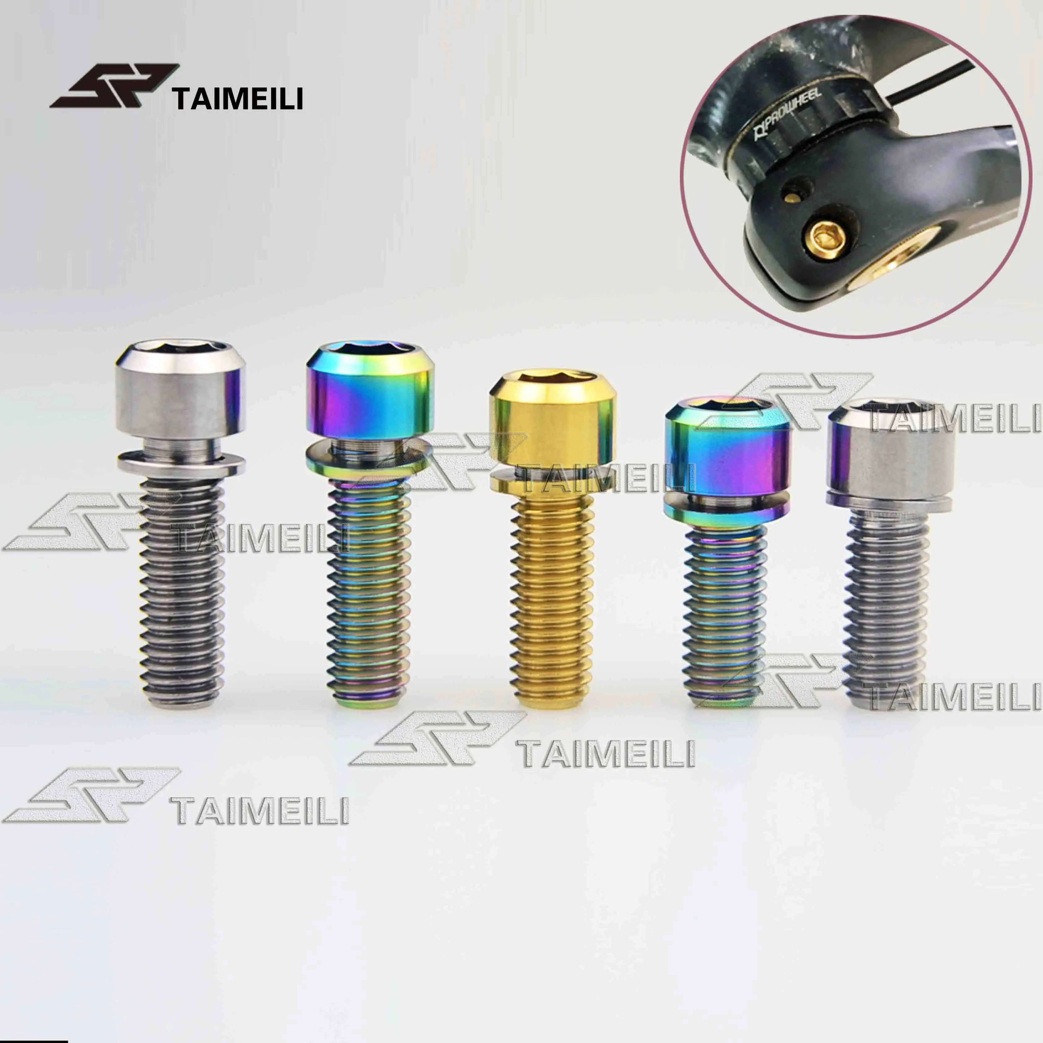TAIMEILI титановый сплав винт M6x16/18/20 коленчатый замок XT XTR | Обустройство дома