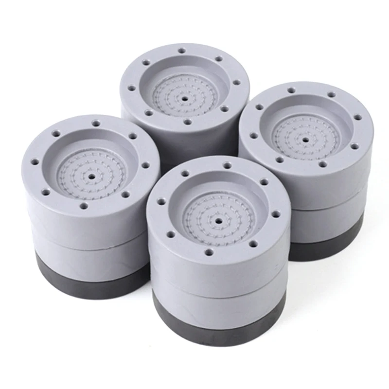 

4pcs Shock and Noise Cancelling Washing Machine Support Anti-slip Anti Vibration
