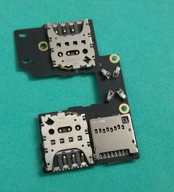 10 шт./лот двойной/одиночный для Motorola Moto G3 XT1055 XT1050 SIM держатель карт Micro SD