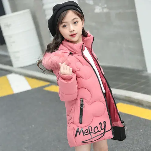 Зимние куртки для девочек Пальто Детские зимние пальто Верхняя одежда малышей