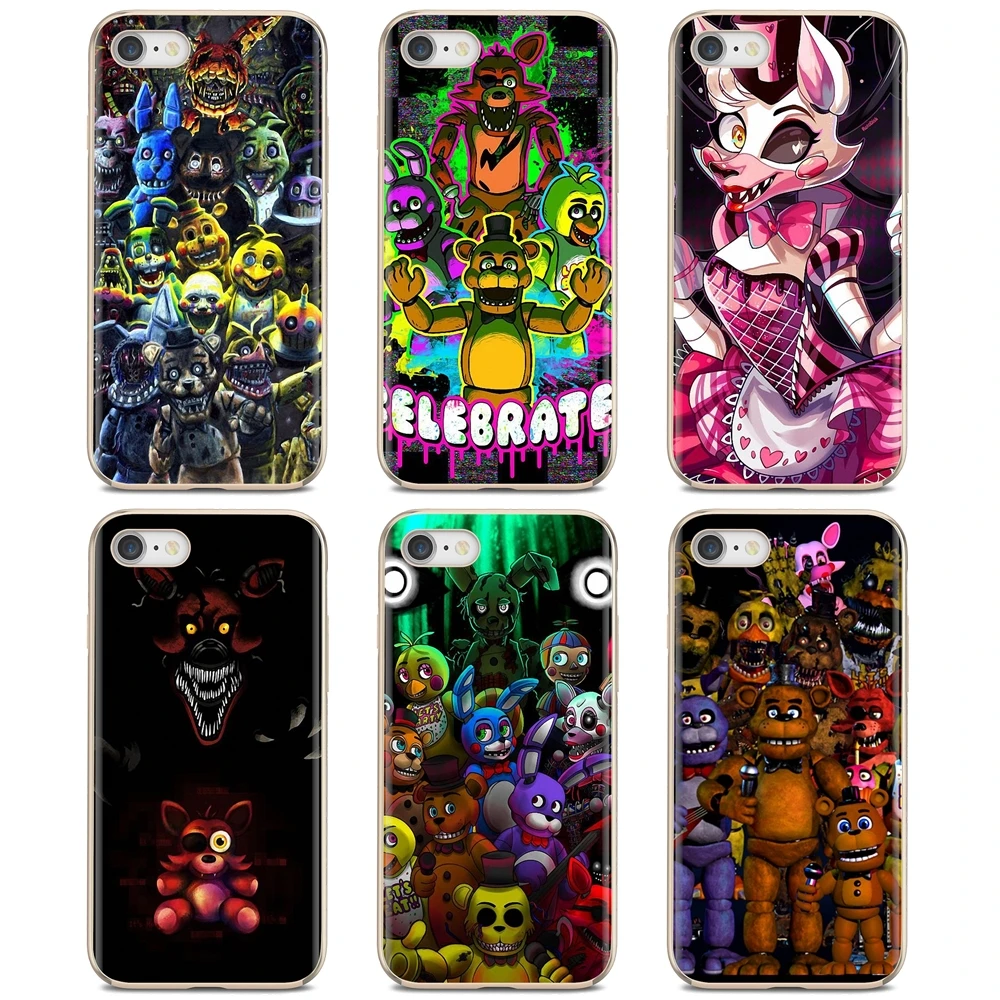 Силиконовый чехол для телефона Xiaomi Redmi 4A 7A S2 Note 8 3 3S 4 4X 5 Plus 6 7 6A Pro Pocophone F1 пять ночей
