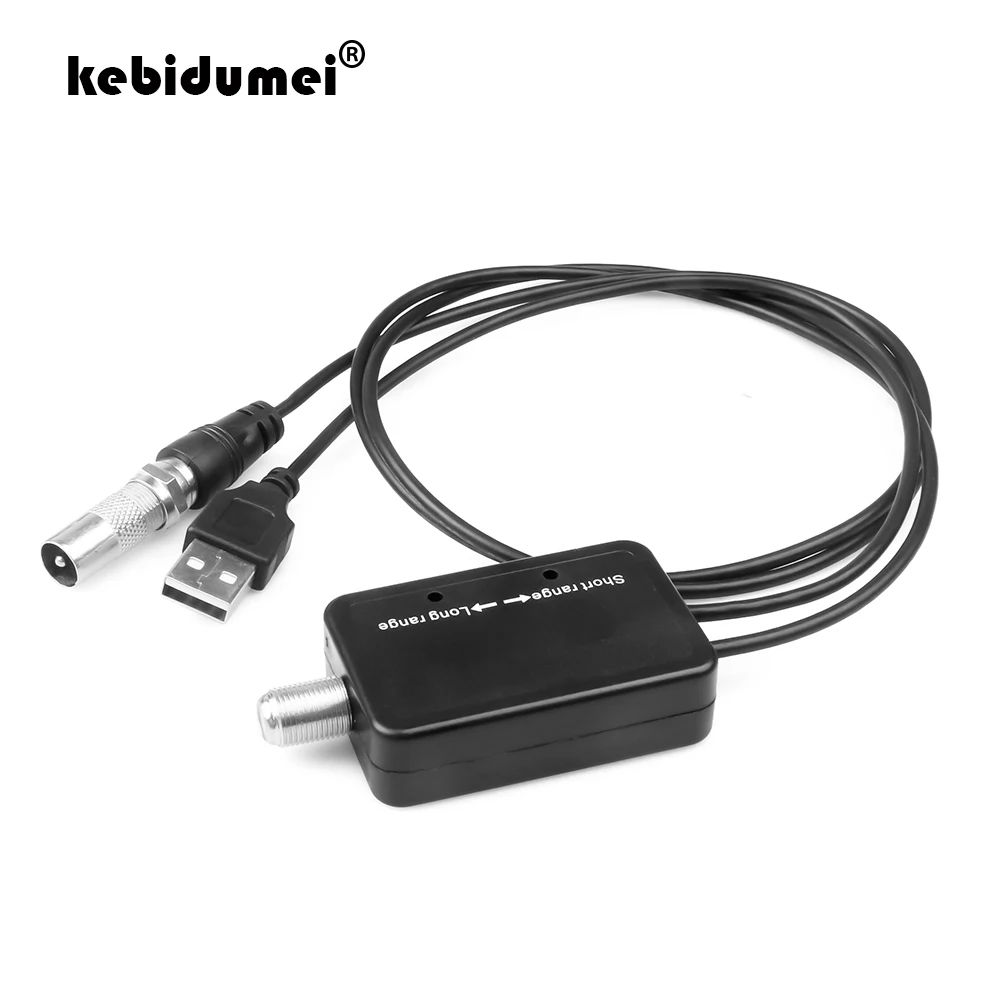 36dB усилитель Сигнала Антенна тюнер 200 миль цифровая комнатная HDTV антенна