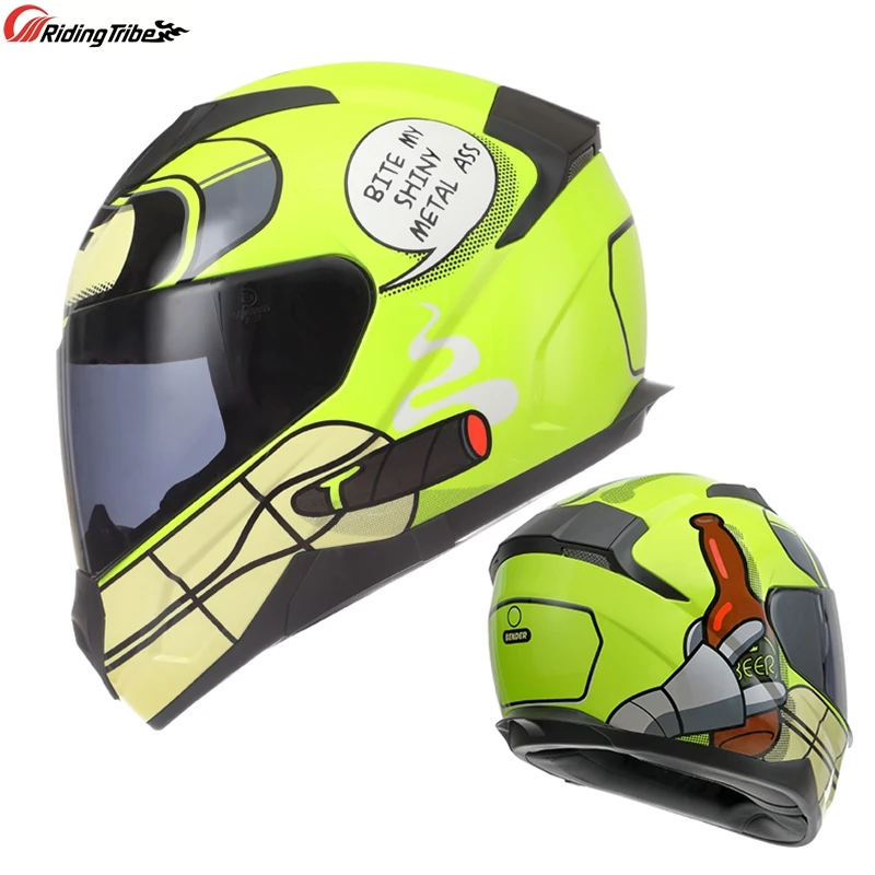 2020 Новый мотоциклетный шлем на все лицо Casco Moto Профессиональный гоночный X301 для