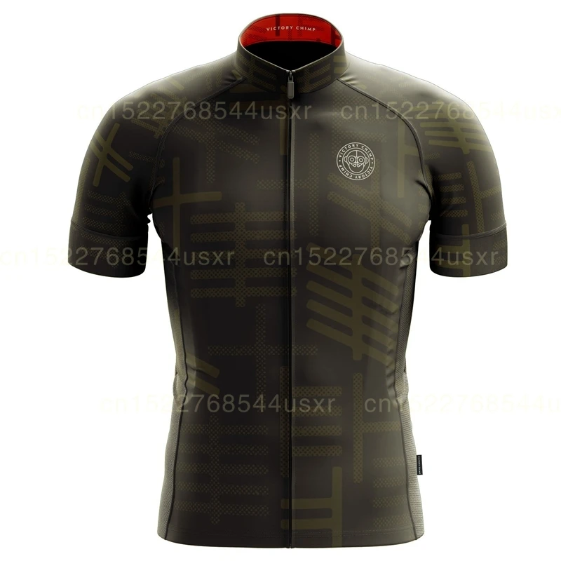 Футболка для велоспорта с коротким рукавом и рисунком из мультфильма