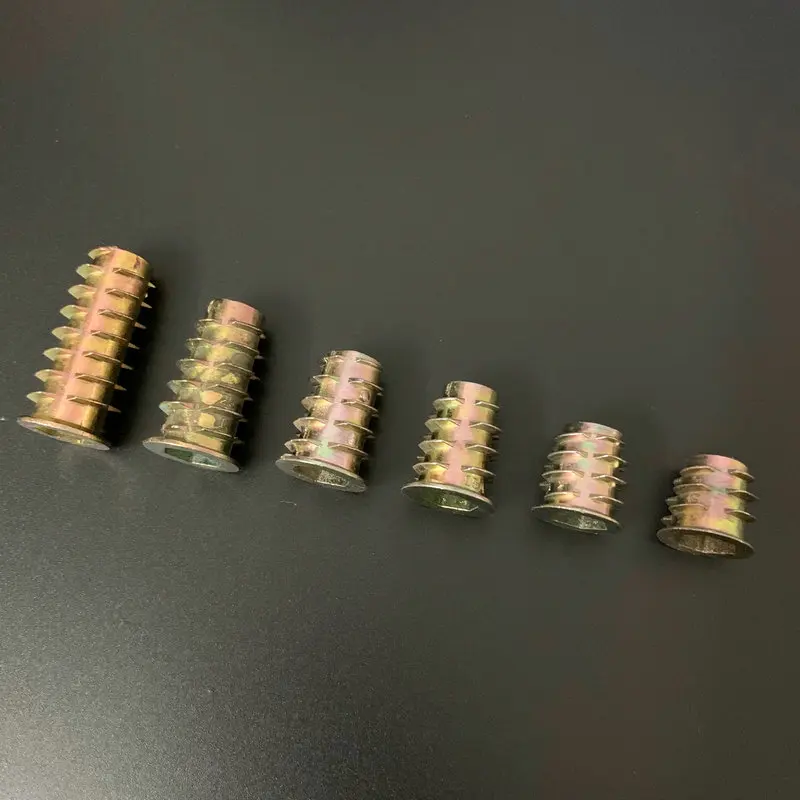 20 шт. фланцевые гайки с шестигранным хвостовиком|Дверные зажимы из нержавеющей