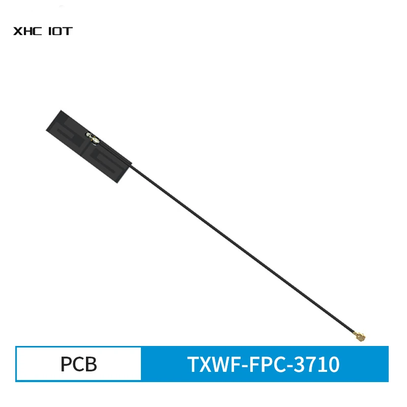 

5PCs TXWF-FPC-3710 2.4GHz 5.8GHz 2W Flexible Built-in Antenna 2dBi IPEX Interface Small Size Omnidirectional Self-Adhesive FPC
