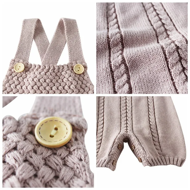 Вязаный свитер Осенняя одежда для маленьких девочек Трикотажные детские