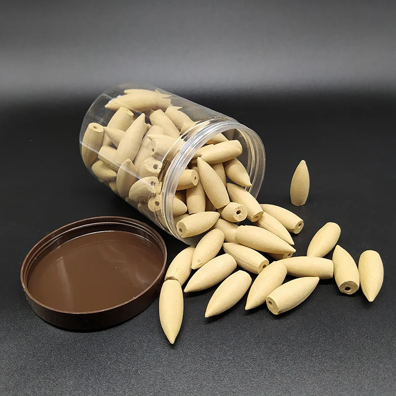 80 шт./кор. негабаритных обратного Ладан конуса в коробке Жасмин лимон ароматы для